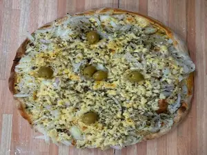 Pizza fugazzeta rellena especial