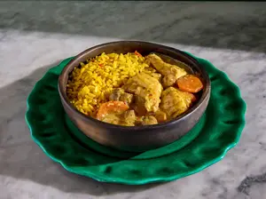 Cazuela de pollo con arroz