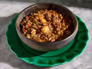Guiso de lentejas