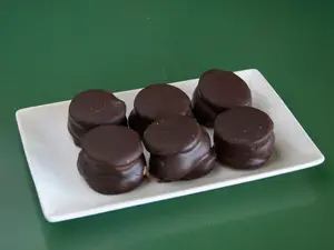 Alfajores choco negro 1/4