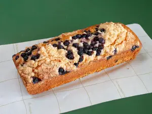 Budin arandanos