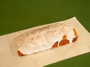 Budin limon y amapola