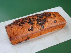 Budin vainilla y chips choco