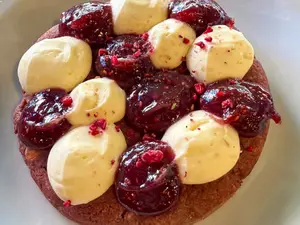 Cookie red rellena