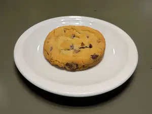 Cookie vainilla con chocolate