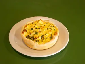 Tarta de ricota de espinaca
