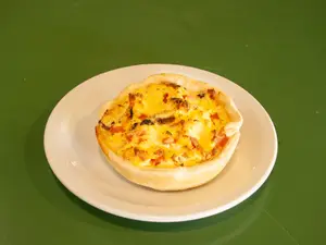 Tartita De Ricota, Jamón Y Champiñón
