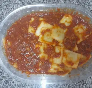 Ravioles de carne o pollo