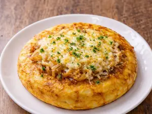 Tortilla ind a la fugazzeta