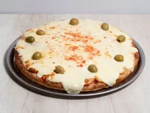 Pizza con muzzarella