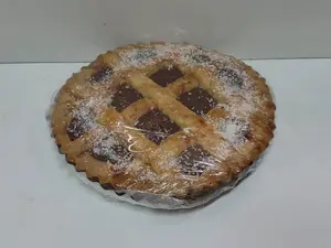 Pastafrola casera de membrillo
