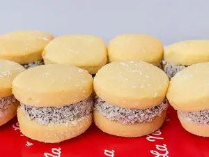 Mini alfajores maicena 24un.