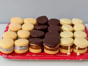 Mini alfajores surtidos 24un.