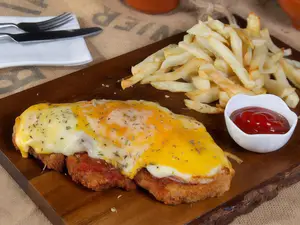Milanesa tropicana