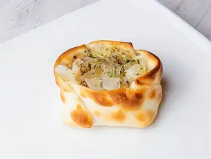 Canastita de queso y cebolla
