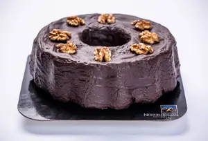 Budín de chocolate