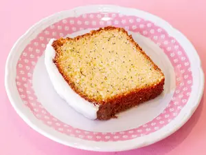 Budin de limon y amapola