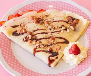 Crepe nutella + frutas