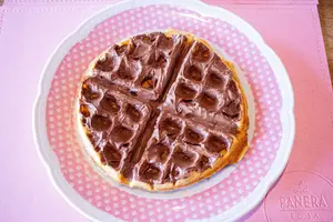 Waffle solo con Nutella