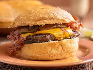 Hamburguesa la porteñita