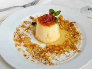 Flan de claras
