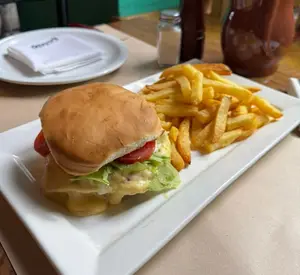 Hamburguesa casera