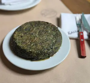 Tortilla de espinaca