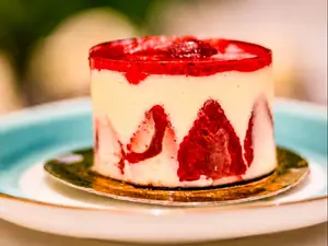 Cheesecake de frutos rojos