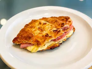 Croissant prensado