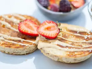 Pancakes banana y avena