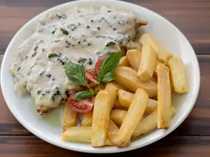 Pollo al verdeo