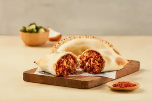 Empanada de cheeseburger