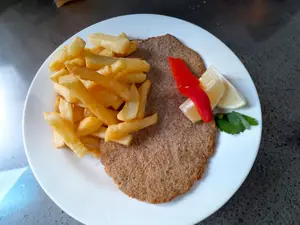 Milanesa Con Fritas