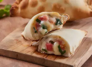 Empanada caprese
