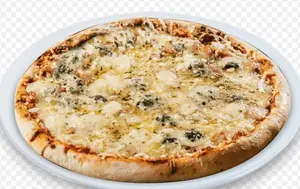 Pizza 4 quesos a la piedra