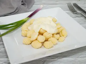 Pasta box ñoquis c/ blanca
