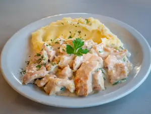 Pollo al verdeo