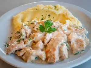Pollo al verdeo