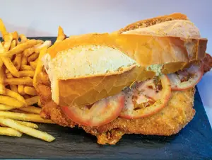 Sandwich de mila de pollo