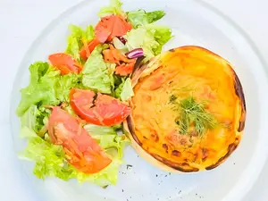 Tarta de calabaza y queso
