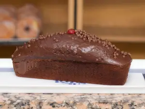 Budín de chocolate