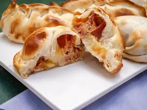 Empanadas de jamón y queso