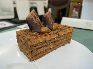 Porción de Chocotorta