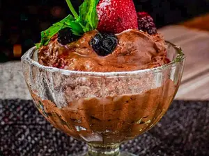 Mouse de chocolate