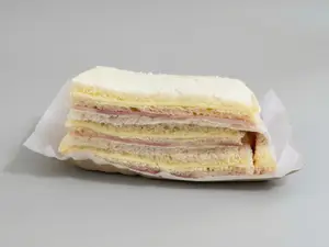 6 simples de queso o jamon