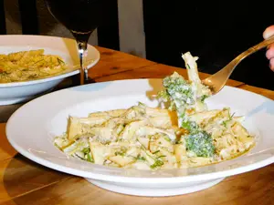 Penne con verdure