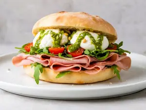 Sanguche mortadella
