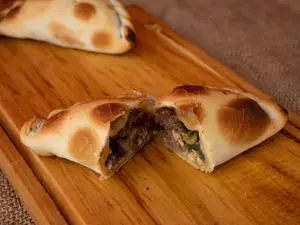 Empanada de carne suave