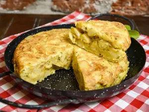 Tortilla de papa a la española