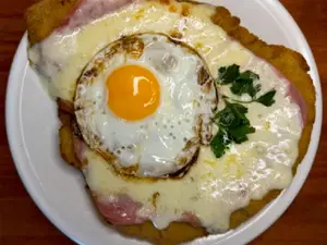 Milanesa pollo completa